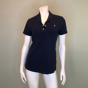 Nautical Polo Shawl Collar T-Shirt